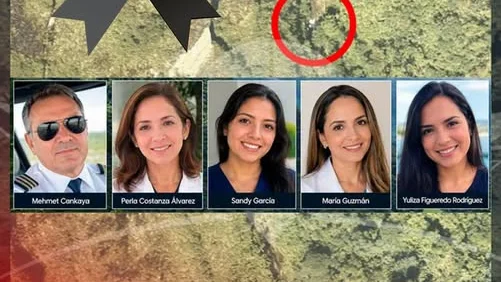 Cinco personas murieron en la aeronave, regresaban de brigada médica en Condoto