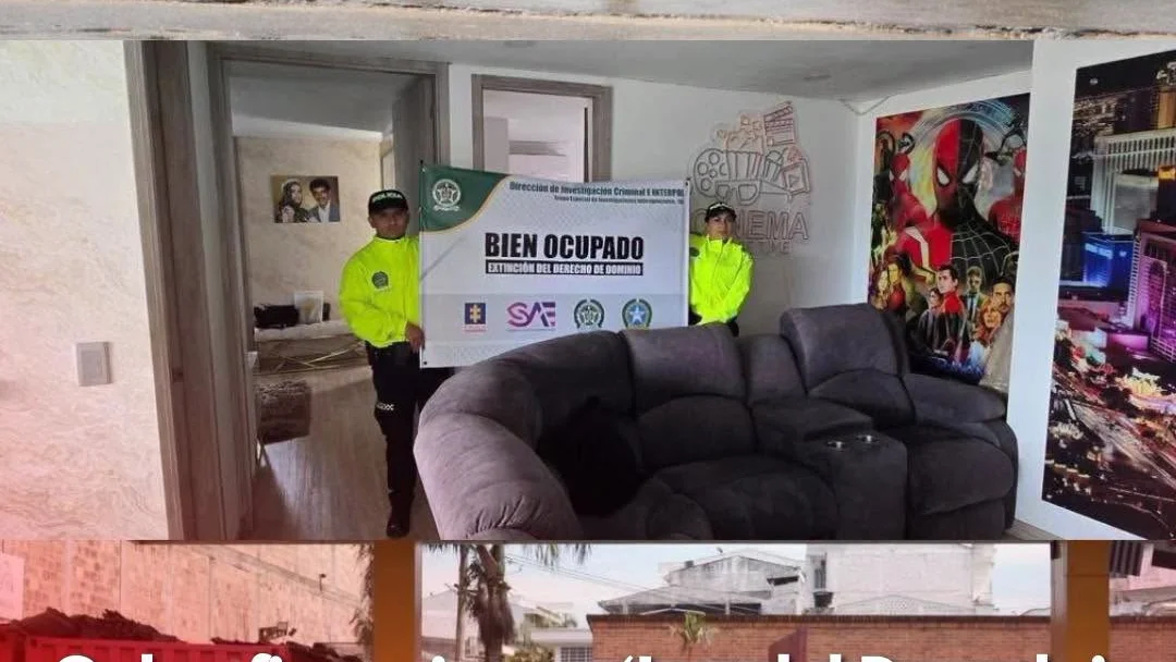 Golpe a 'Los del Dorado', les afectaron 44 bienes por más de $22.000 millones