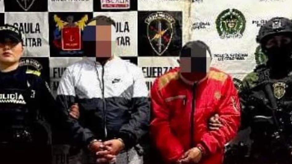 Dos personas fueron capturadas durante operativo en zona rural de Marinilla