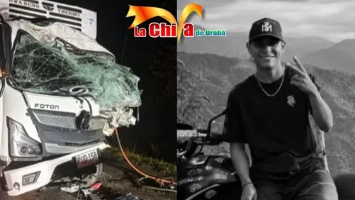 Jeison Londoño es el conductor muerto en la  vía a Mutatá