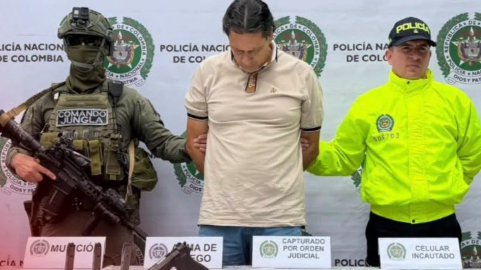 Alias “El Flaco”, señalado cabecilla de La Miel en poder de las autoridades