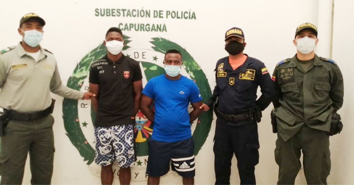 En pleno rescate por naufragio capturaron dos coyotes en Acandí