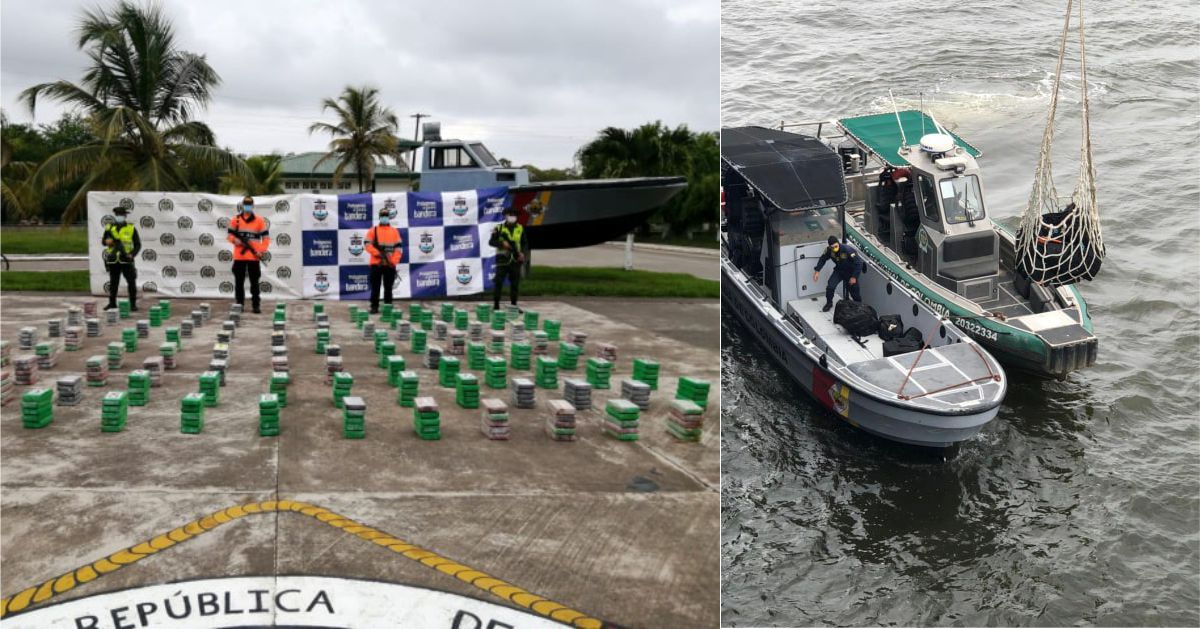 Incautaron media tonelada de clorhidrato de cocaína en Turbo