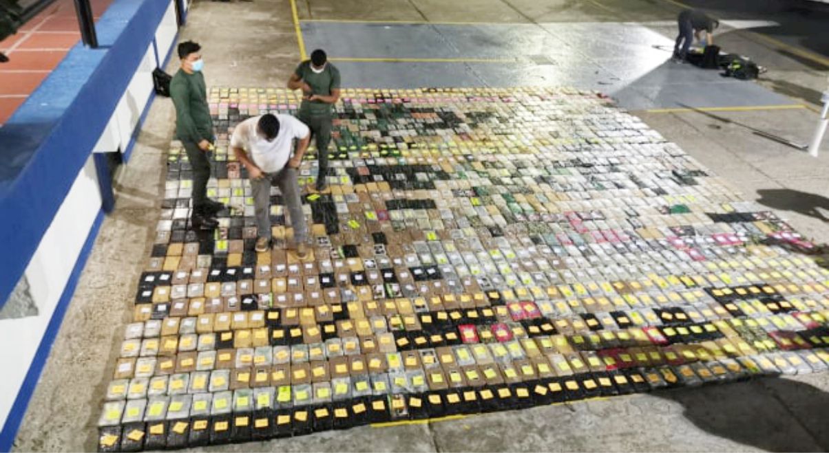 Duro golpe contra el narcotráfico durante el 2021