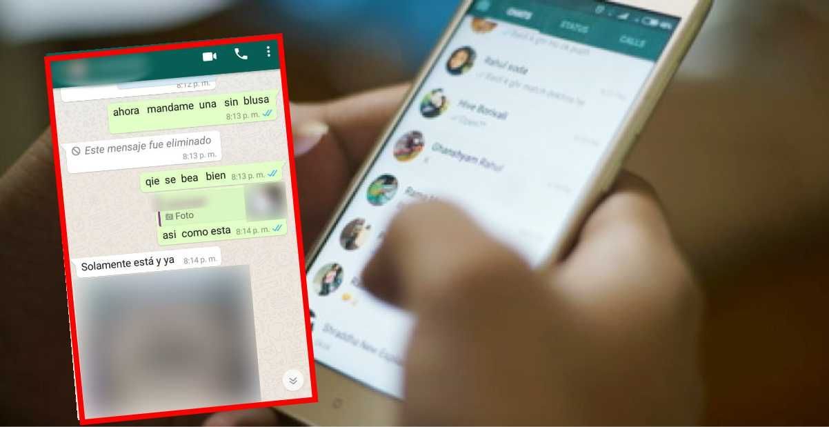 ¡Cuidado! Esto le podría pasar si  en Whatsapp un extraño le envía fotos íntimas