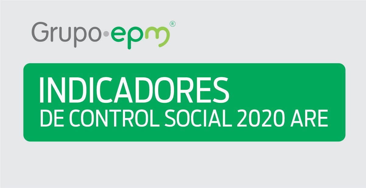 INDICADORES DE CONTROL SOCIAL 2020 ARE