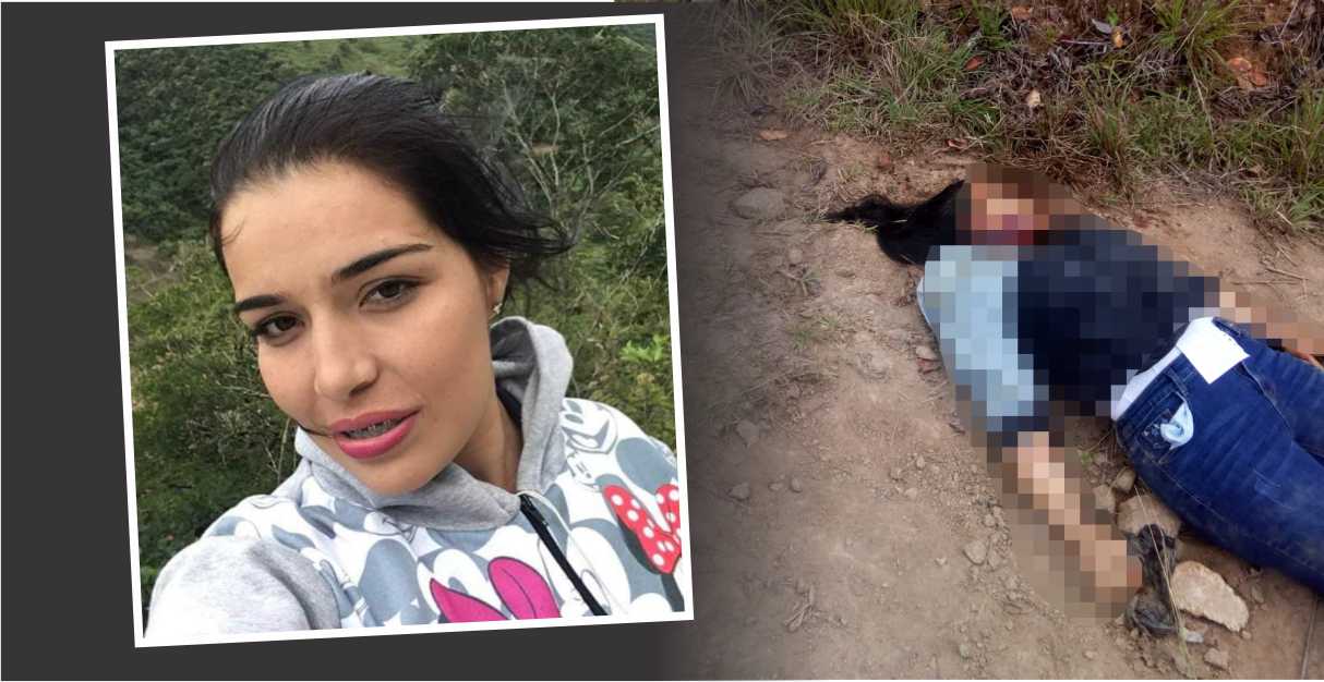 A mujer le quitaron la vida  y le dejaron un letrero