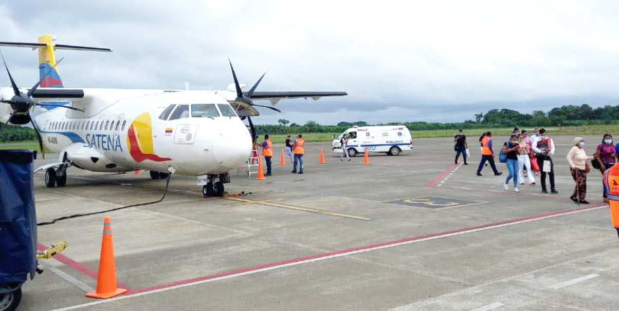 Aterrizaje de emergencia de avión que cubría la ruta Apartadó-Medellín