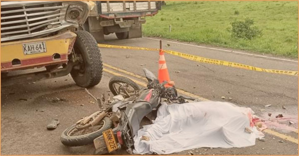 Una persona muerta dejó accidente de tránsito en la vía Necoclí-Turbo