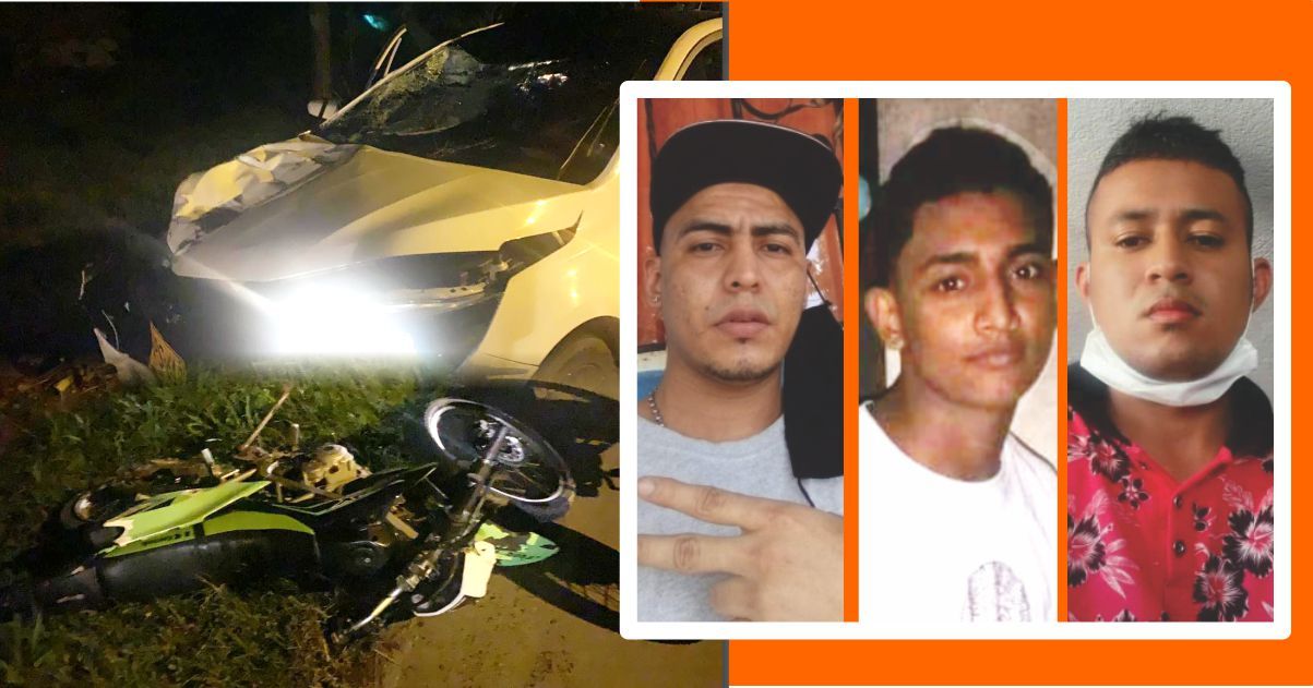 Tragedia familiar: Chocaron después de ir al velorio de un primo