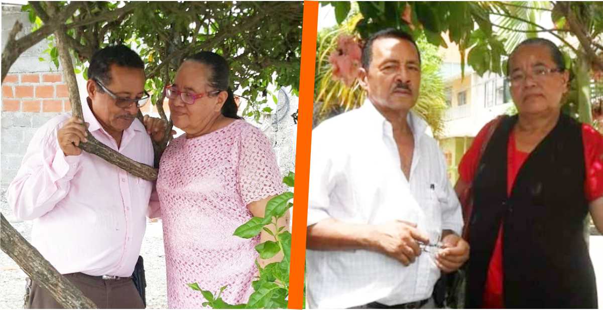 Pareja de esposos cumplió 50 años de casados un mes después de fallecidos