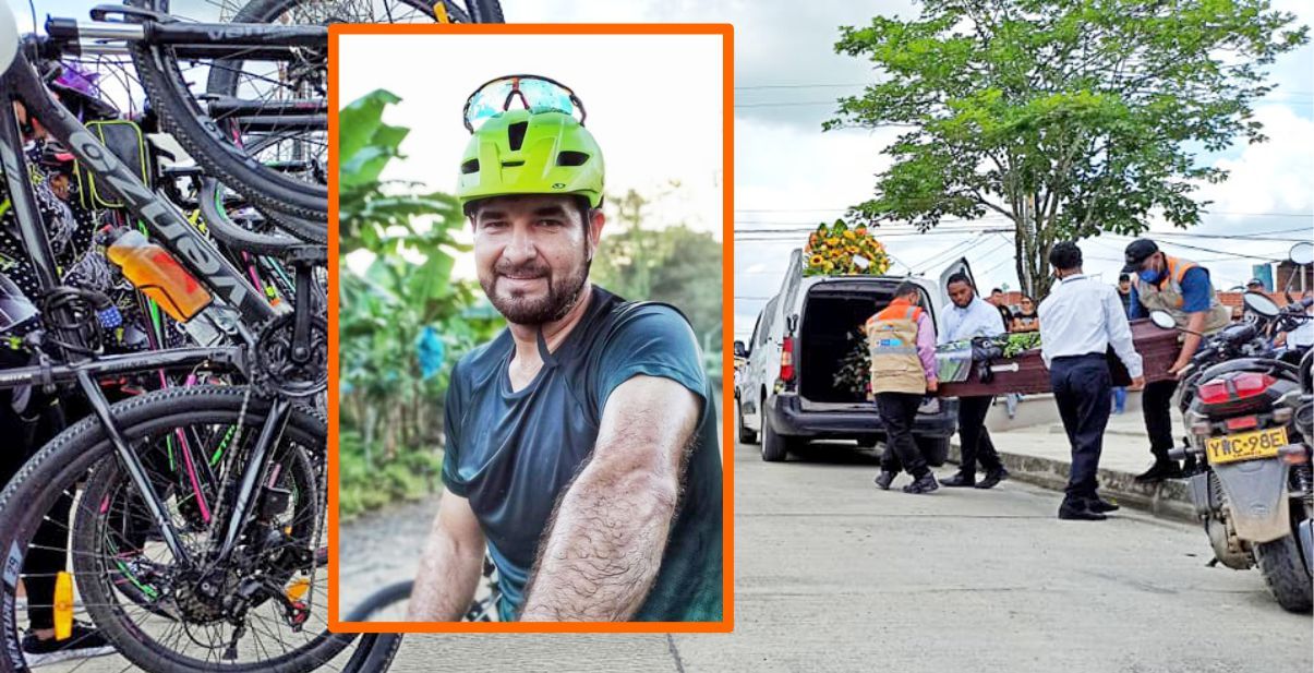 Conmovedora despedida al ciclista Iván Andrés Moreno en Chigorodó