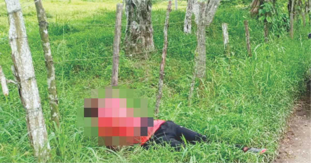En zona rural de Chigorodó dejaron un cuerpo sin identificar colgado del alambrado