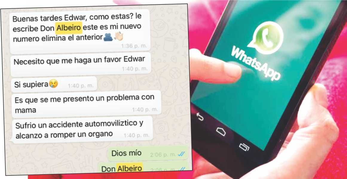 ¡Tenga cuidado! Clonan contactos para estafar en WhatsApp