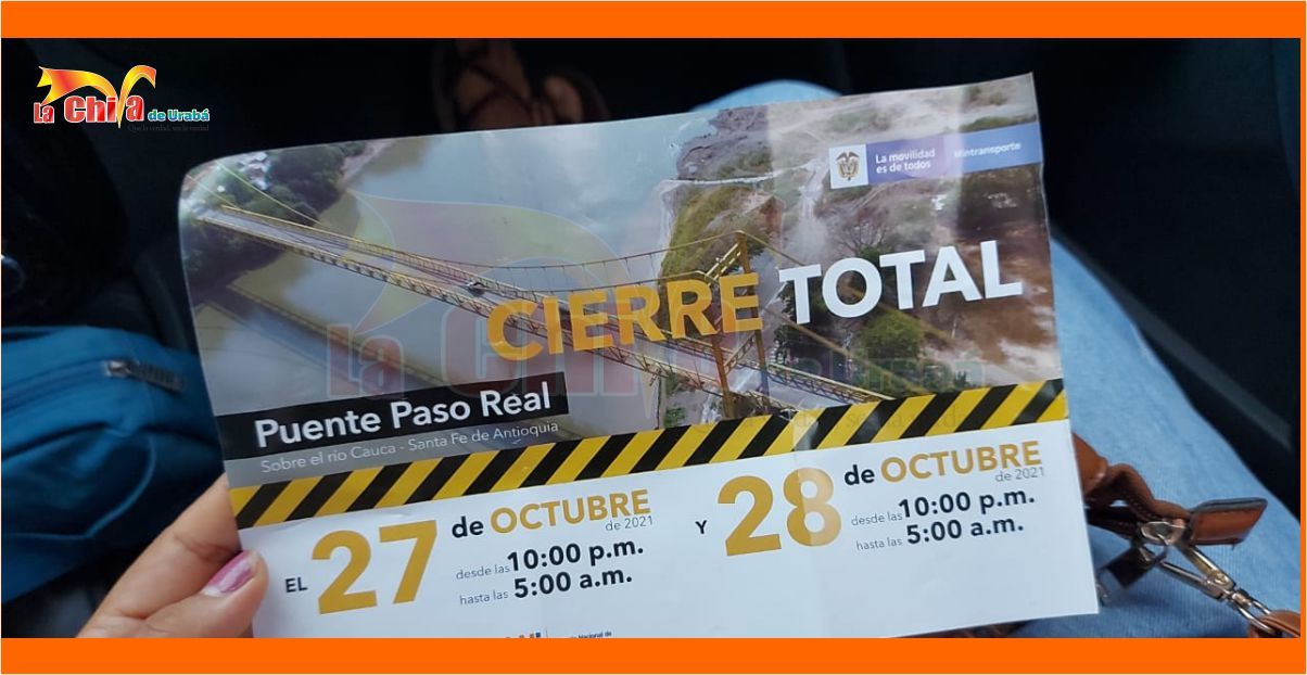 Si viaja a Medellín tenga en cuenta el cierre total de la vía