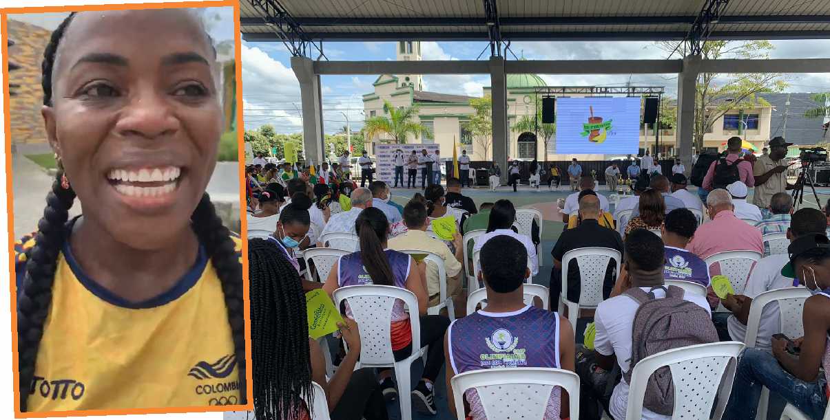 Ubaldina Valoyes después de 10 años se sube al podium como medallista Olímpica Londres 2012