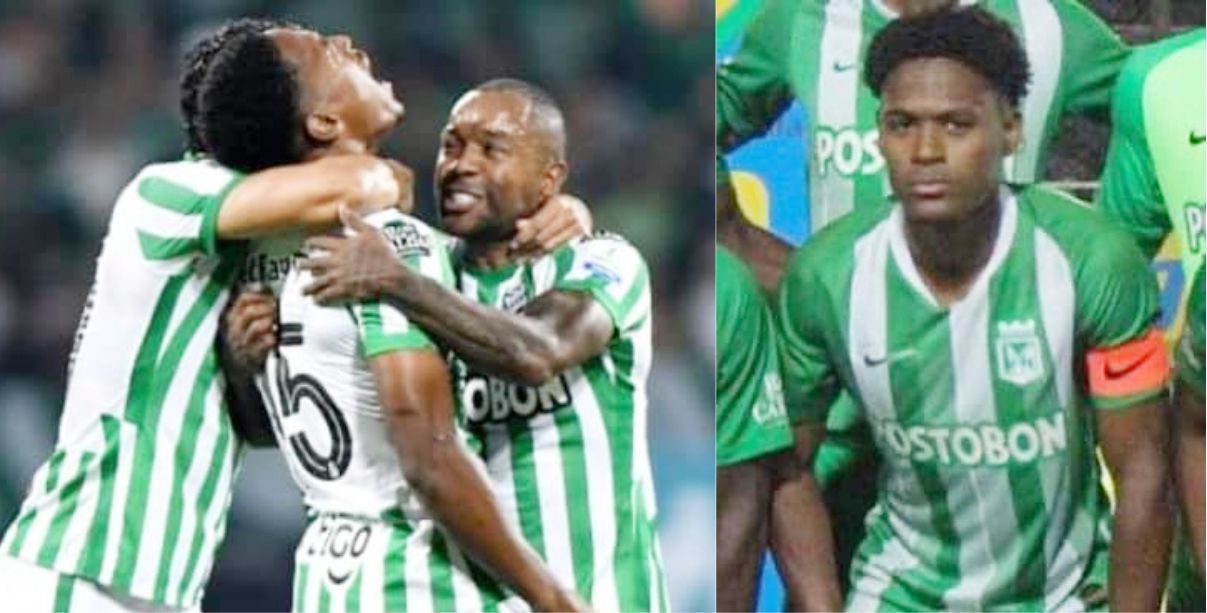 El Apartadoseño Nelson Palacio marcó el primero de los cinco goles de Atlético Nacional