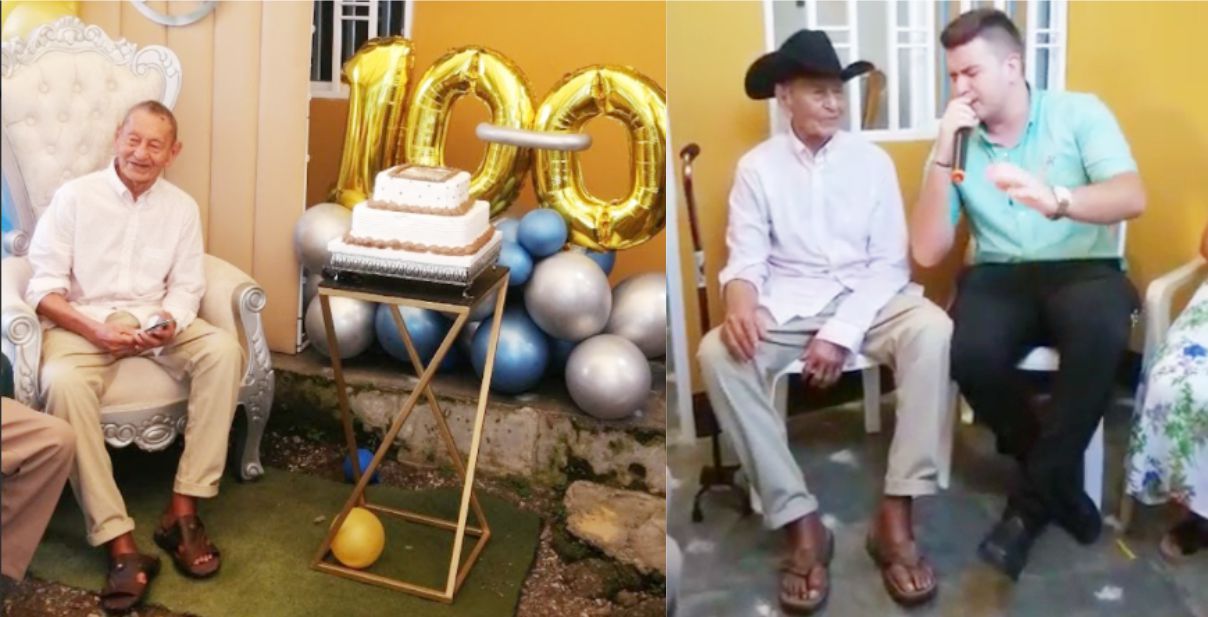 En medio de rancheras, José Gamboa cumplió sus primeros 100 años