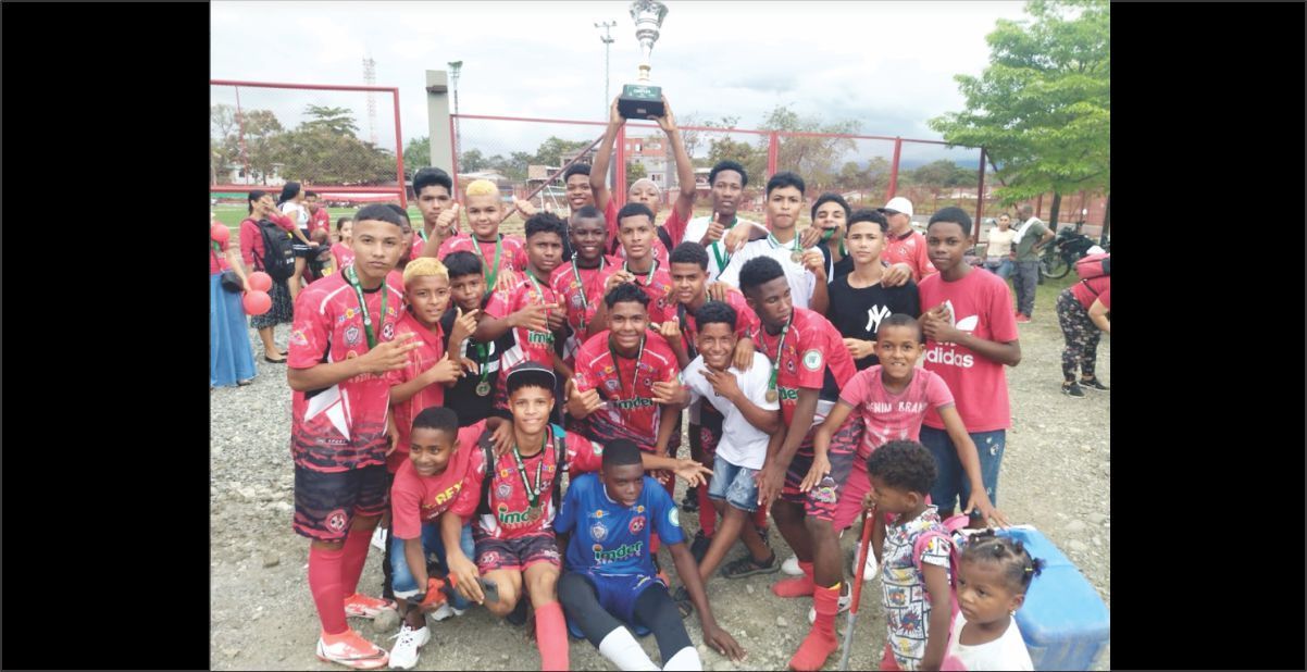 Manchester Sub 15 Campeón de la Liga de Fútbol en Urabá