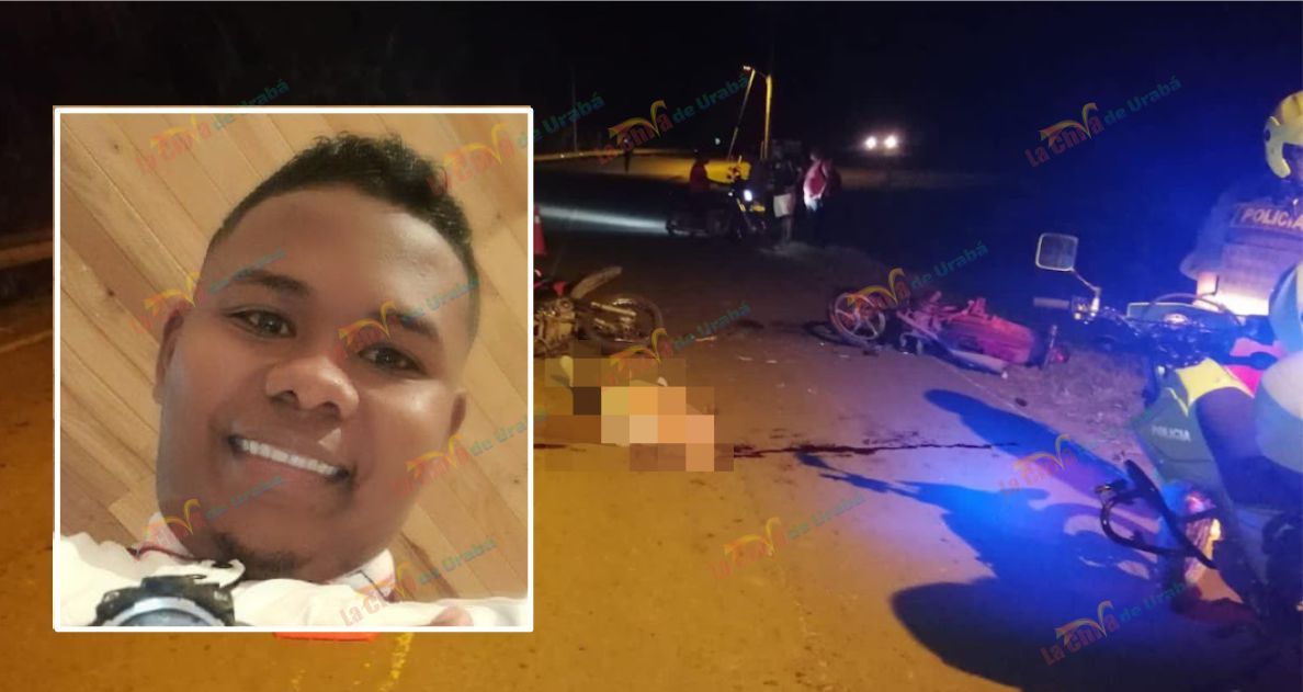 Brutal choque dejó un muerto y tres lesionados en vía San Juan de Urabá – Necoclí
