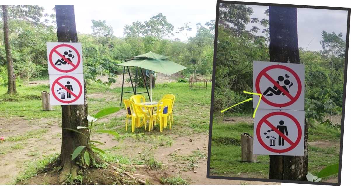 “Prohibido hacer el amor”  controversia por mensaje en un local