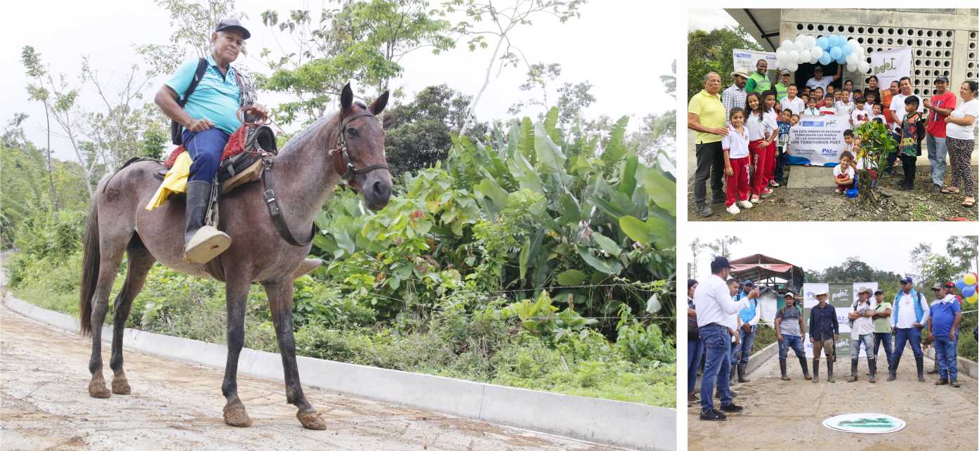 Con implementación PDET, Gobierno Nacional entrega cuatro obras en el Urabá Antioqueño