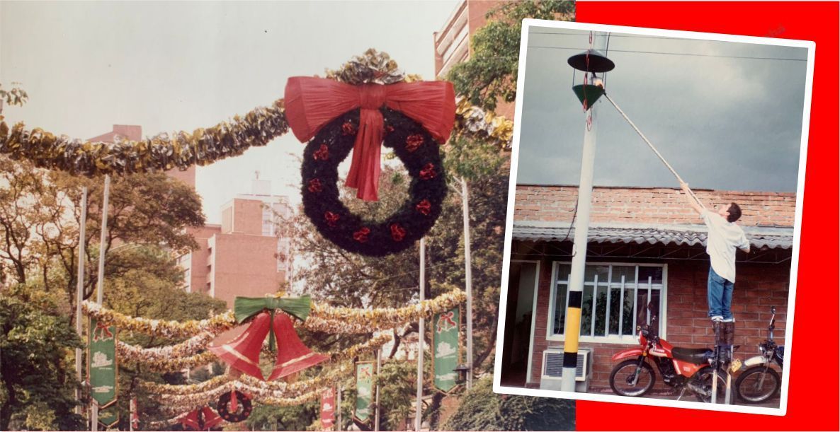 Breve historia de dos hitos del alumbrado navideño