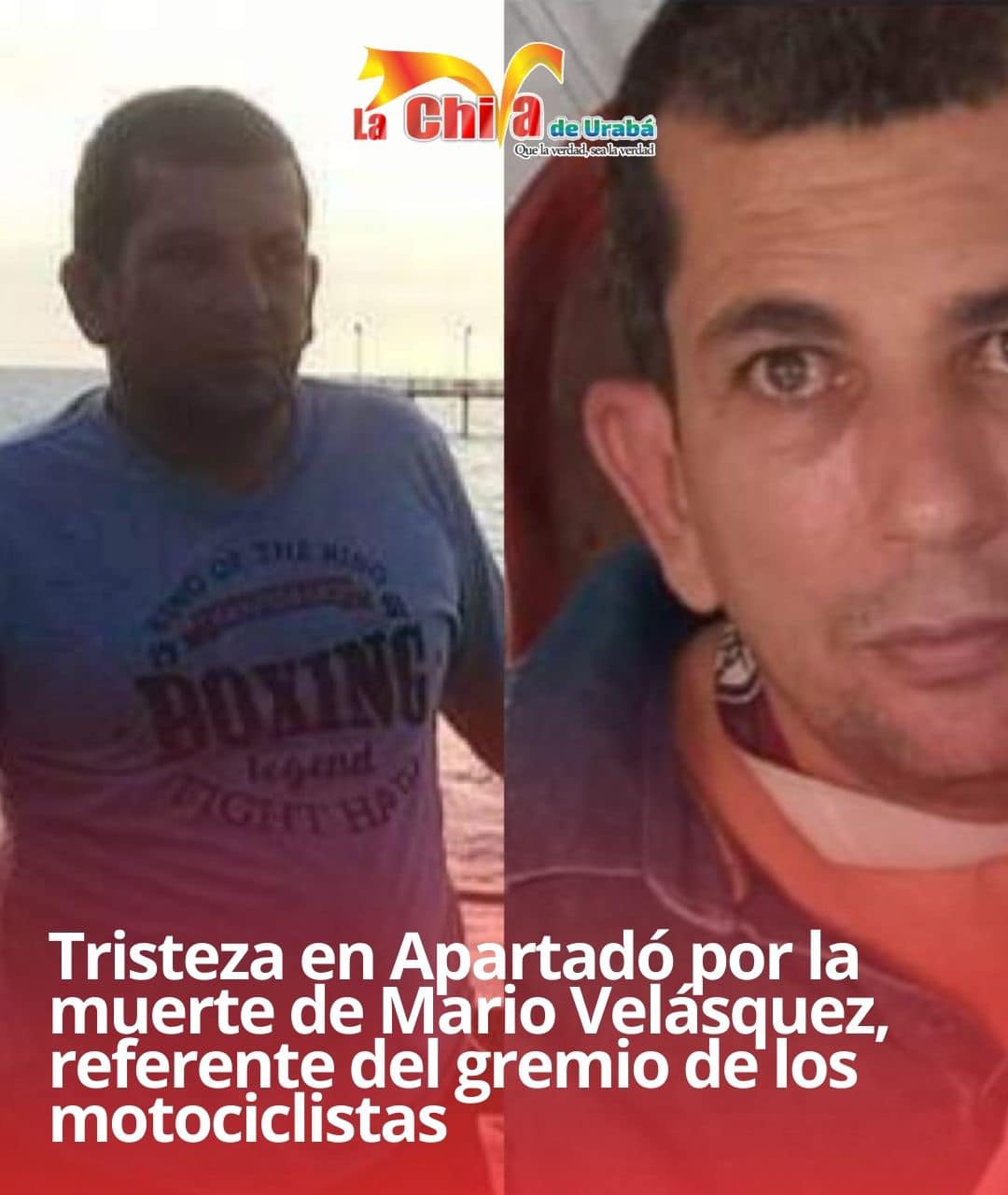 Falleció Mario Velásquez, destacado en el gremio de los motociclistas