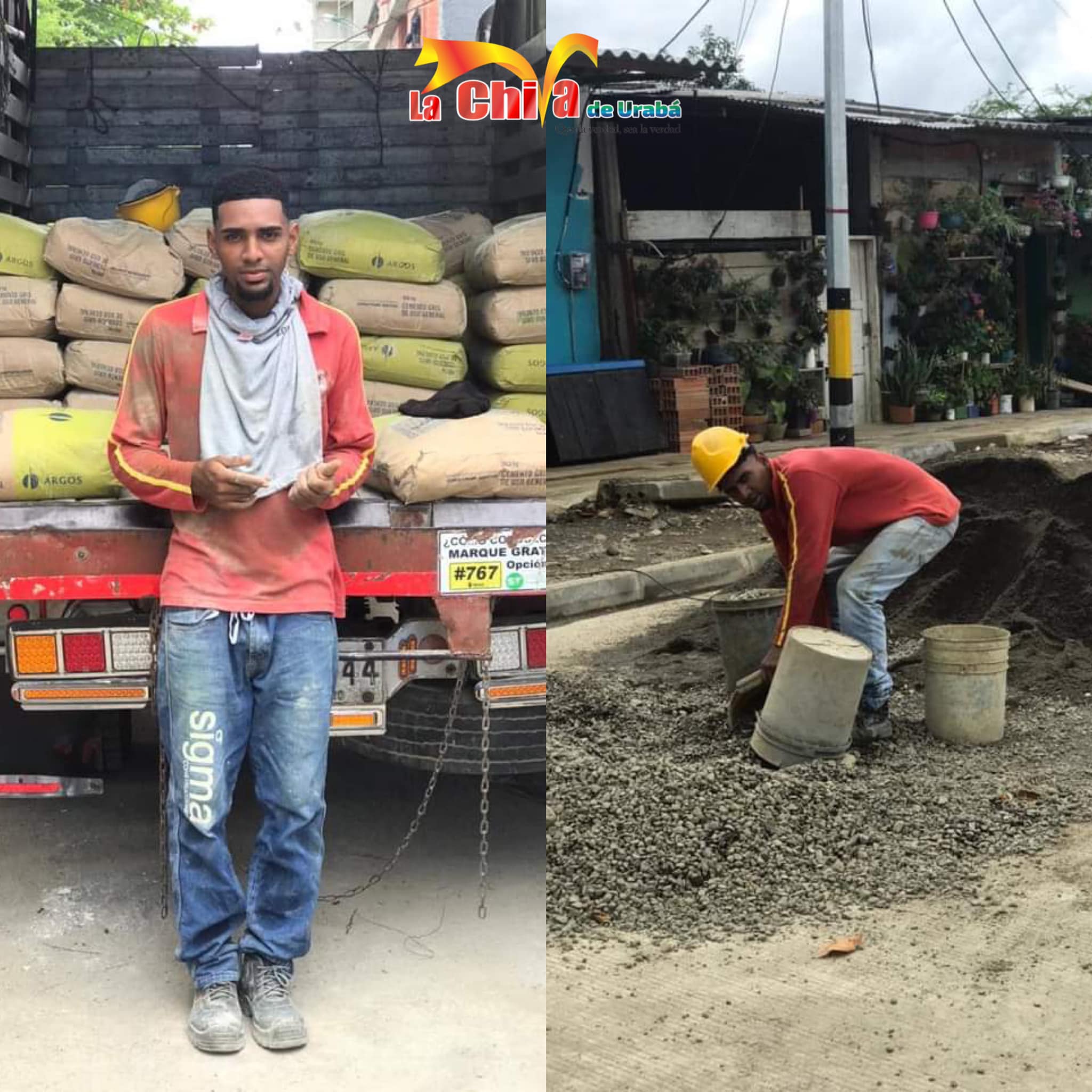 Cristian el constructor que quiere ser modelo