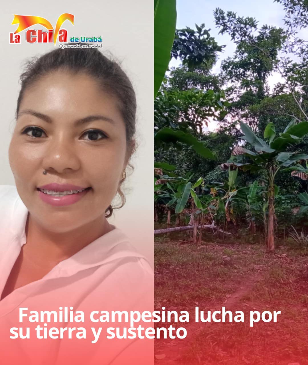La familia Calderín no quiere perder la finca, llevan 28 años en el predio