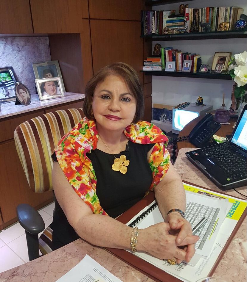 Rosalba Zapata, productora de banano y bienestar social