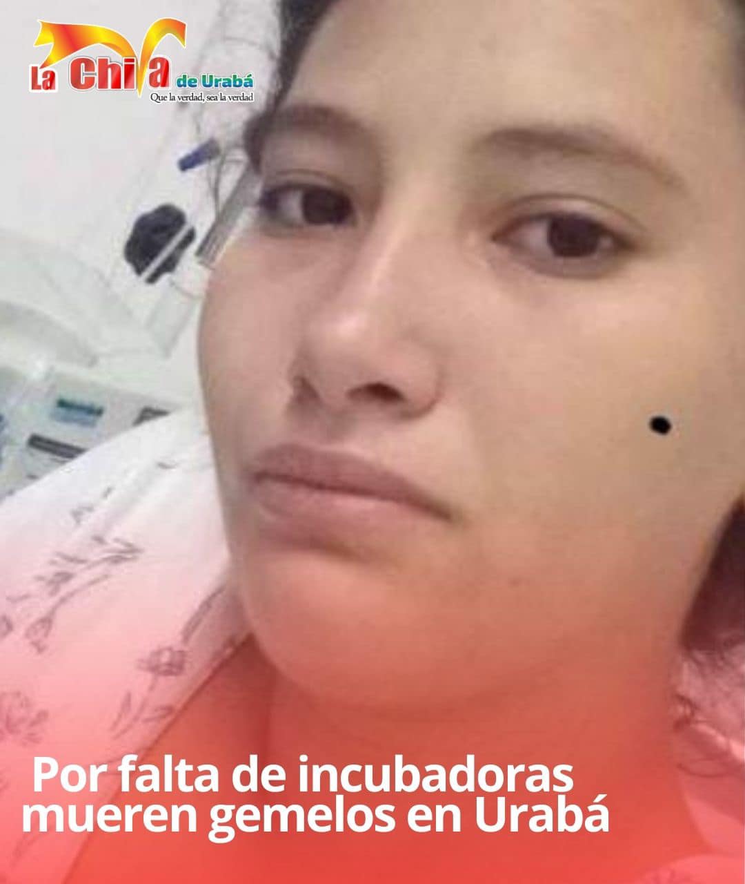 Perdió a sus  gemelos por falta de incubadoras