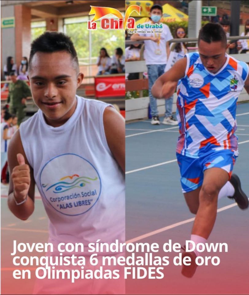 Se trajo seis medallas de las Olimpiadas FIDES