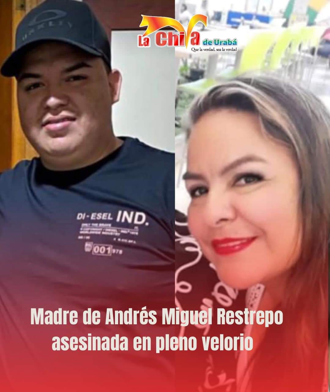 Autoridades tras los asesinos de la mamá de Andrés Restrepo