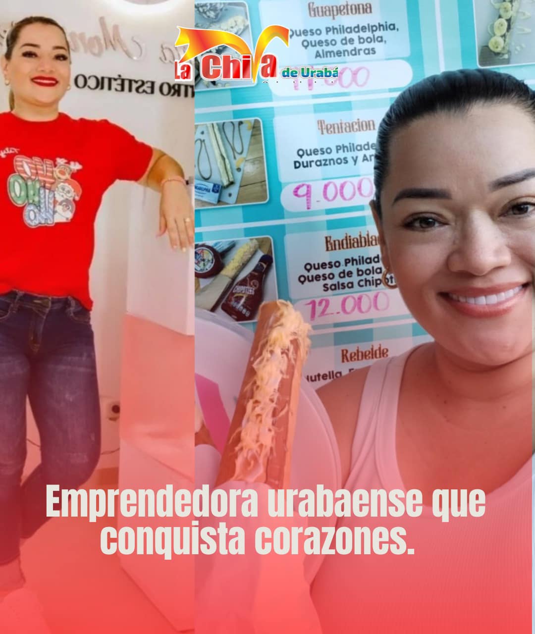 Tatiana entre el SPA y las Marquesitas