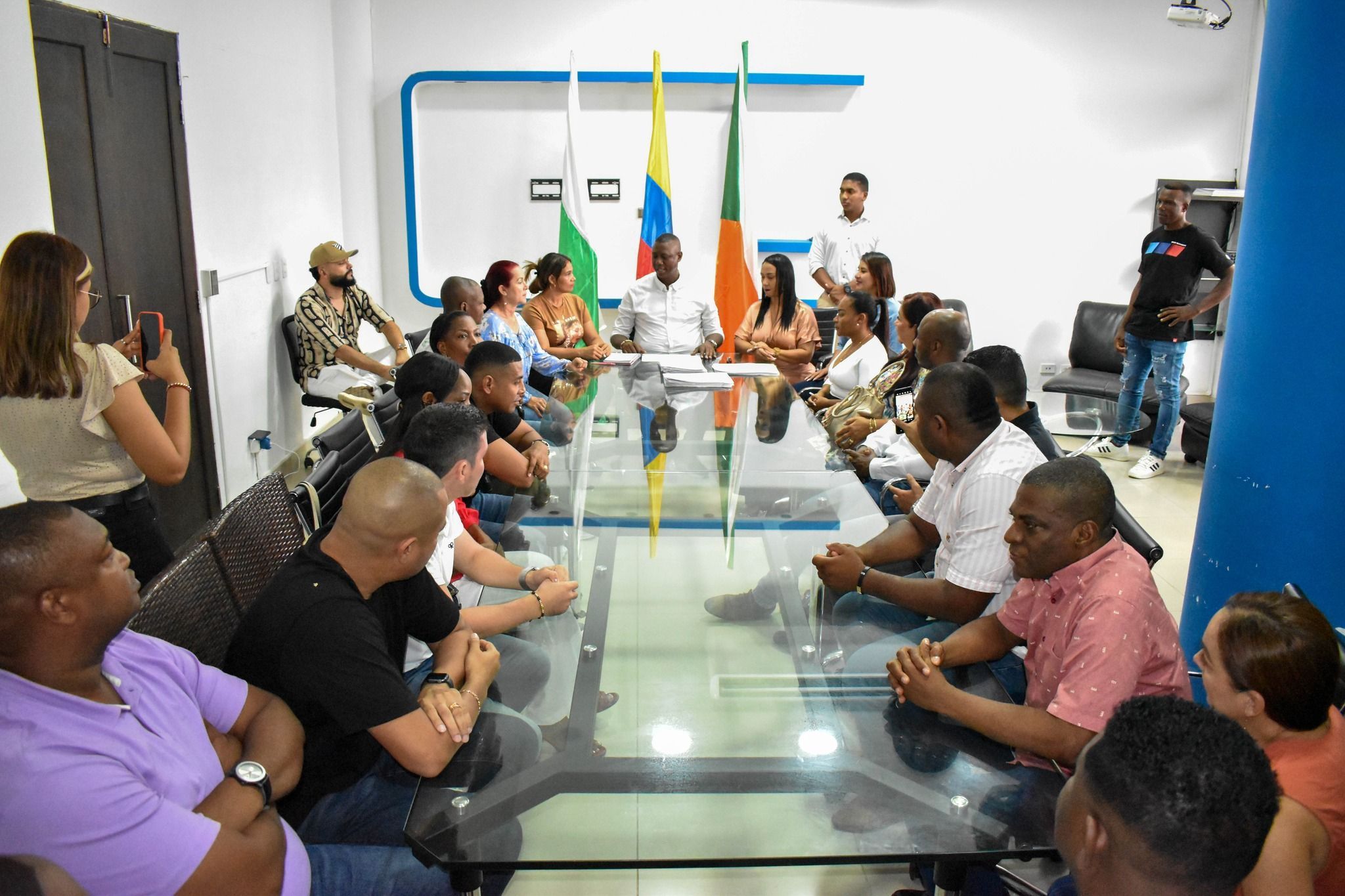 El alcalde de Apartadó Héctor Rangel comenzó el año trabajando