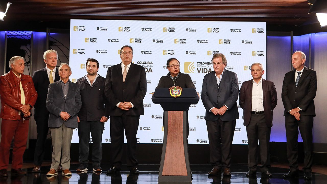 De interesante calificó, Petro reunión con empresarios en la Casa de Nariño