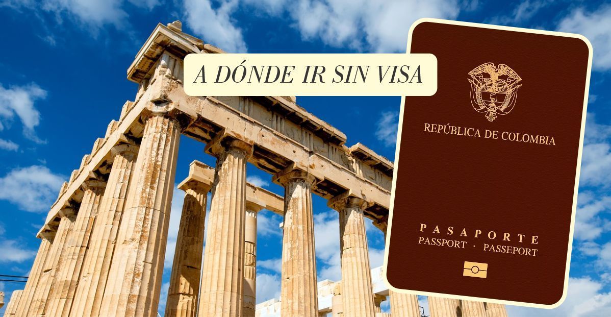Más de 100 países a los que un Colombiano puede entrar sin visa en 2024