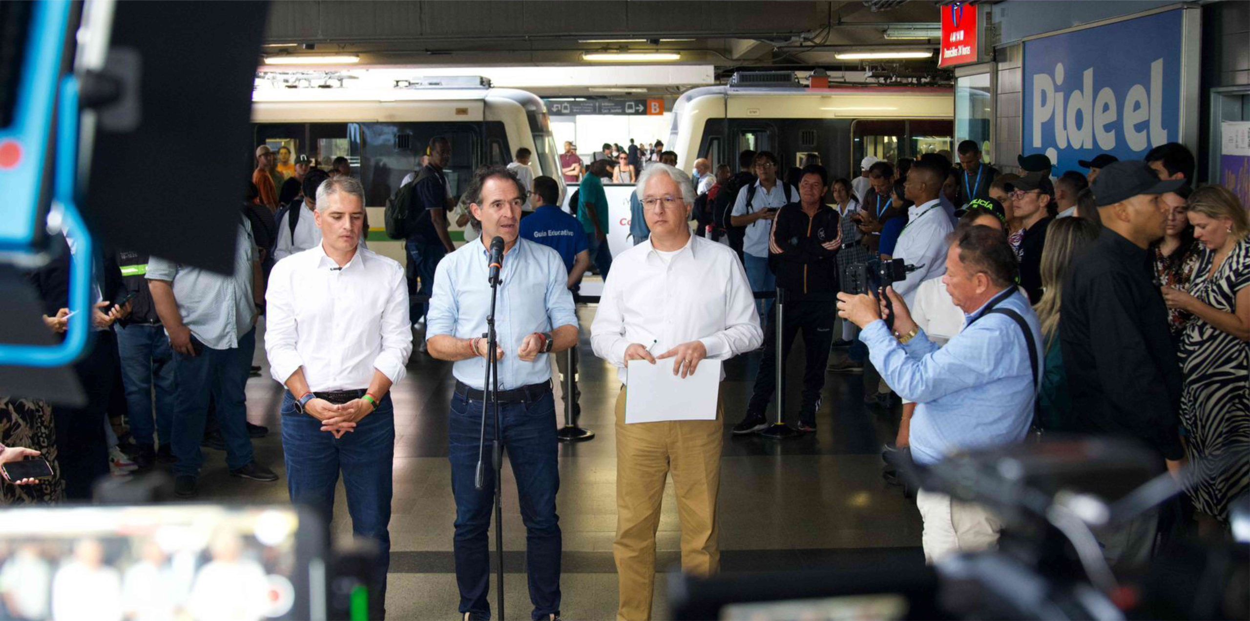 La Gobernación de Antioquia, la Alcaldía de Medellín y el Metro comprarán 13 trenes más