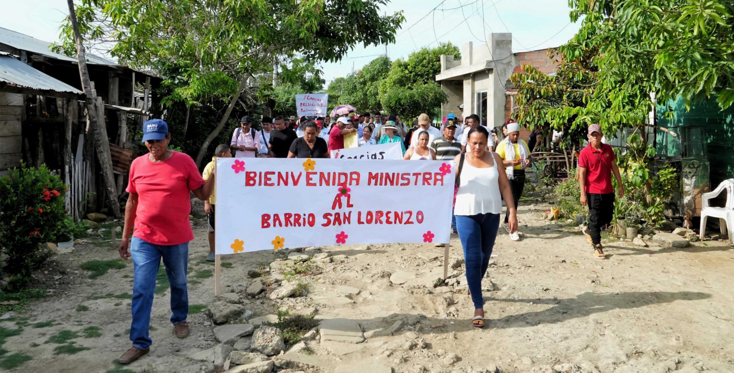 La ministra de Vivienda dijo en Arboletes que el cambio debe continuar, y anunció inversión de más de $5.000 millones para acueducto y alcantarillado del barrio San Lorenzo