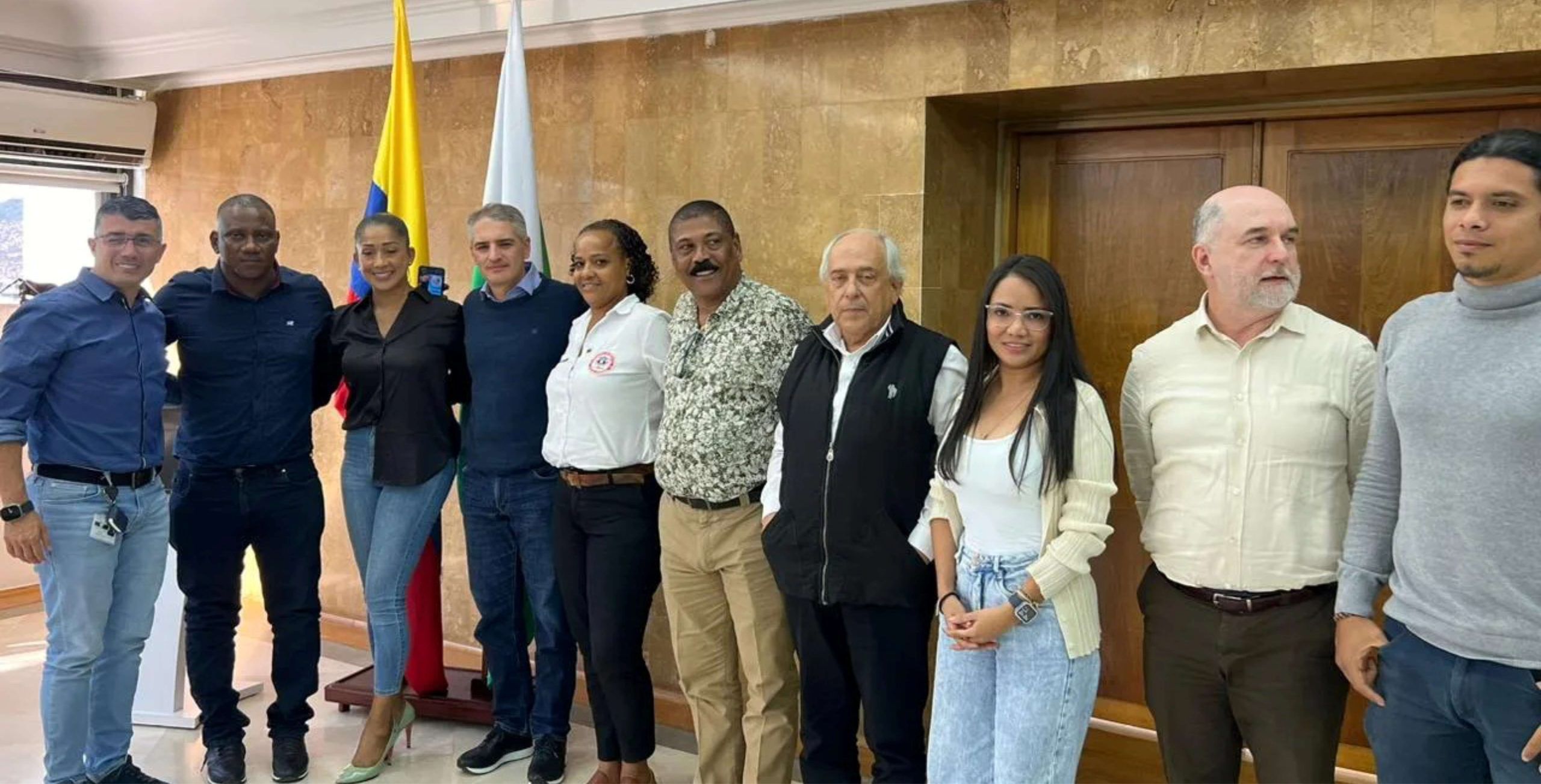 Crucial encuentro entre el alcalde de Necoclí y el Gobernador de Antioquia en Medellín
