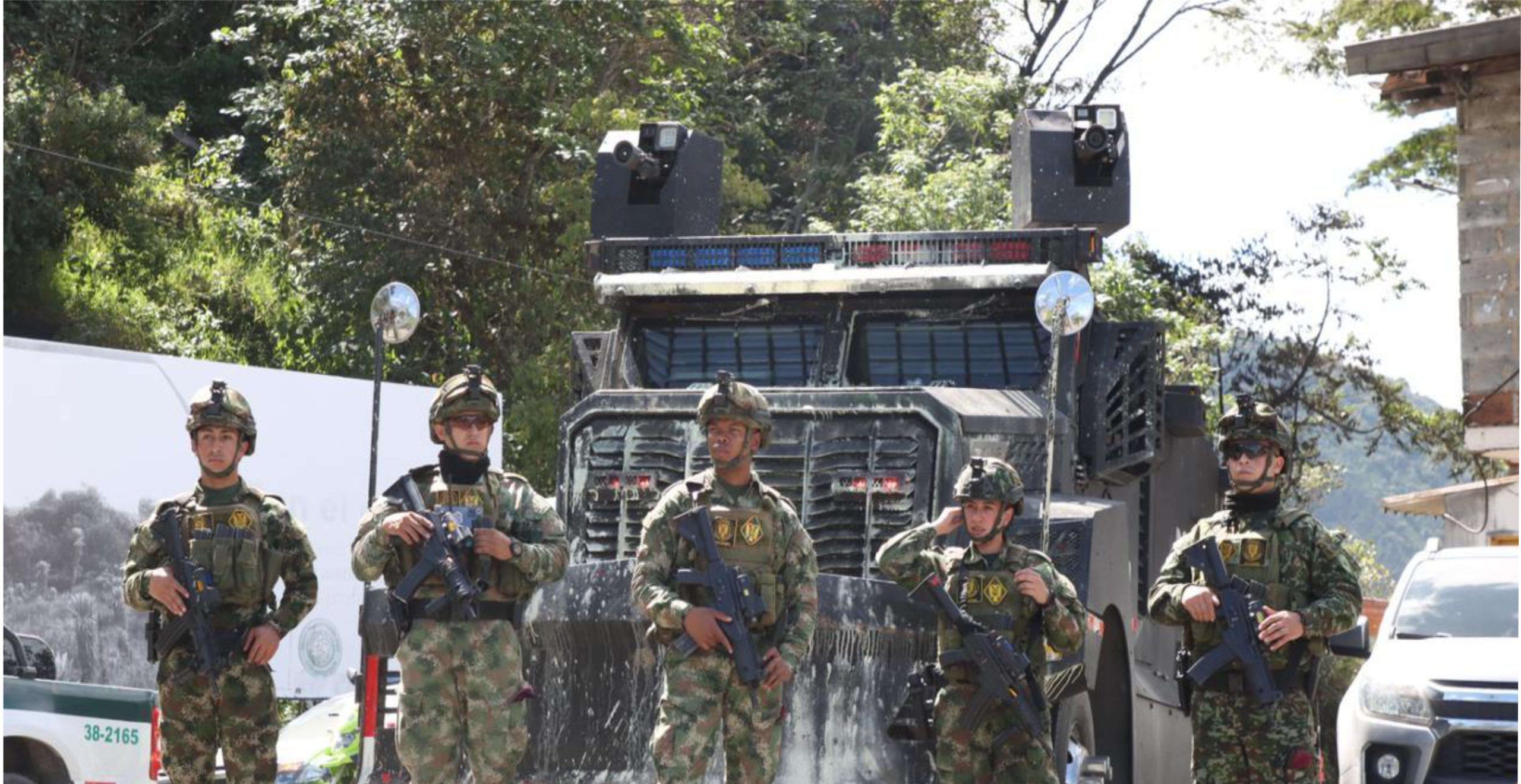 El gobernador de Antioquia dijo que la soldados y policías mantendrán el orden público en Buriticá