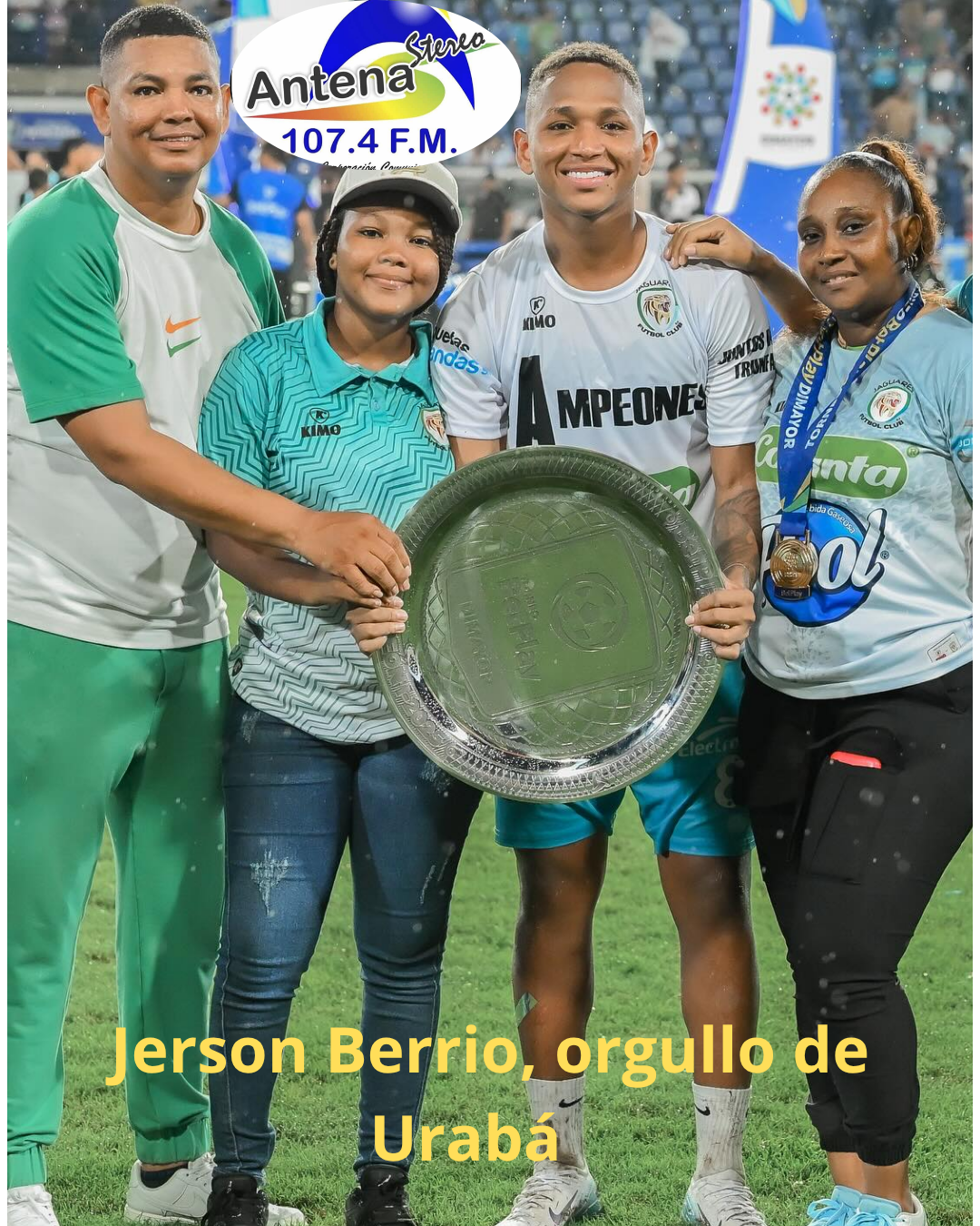 Jaguares festejó con gol del turbeño  Jerson Berrío, quien le  cumplió  promesa a su mamá