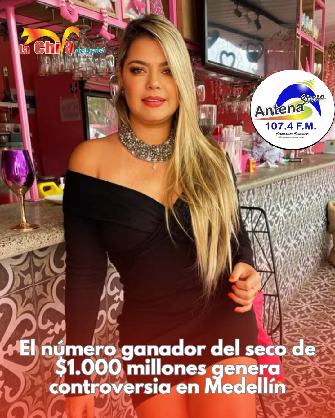 Sigue la polémica en Antioquia, esposa del exdirectivo de la Lotería de Medellín ganó un seco, no el premio mayor