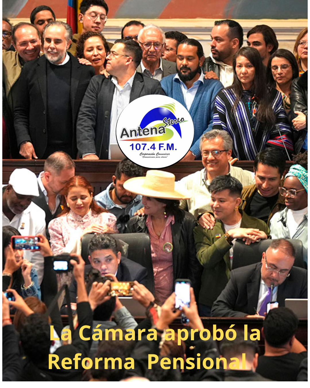 La Cámara de Representantes aprobó la Reforma Pensional tras subsanar vicio de procedimiento