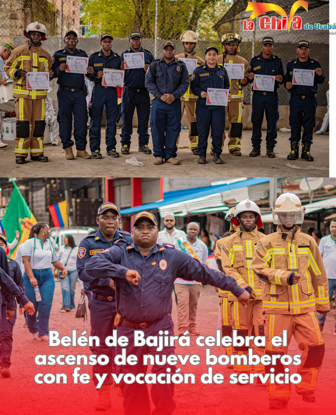 Nuevo Belén de Bajirá fortalece a sus bomberos y procesos administrativos