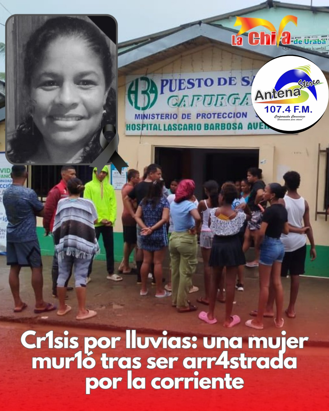Capurganá clama ayuda, las inundaciones provocaron la muerte de doña Juanita y en el muelle se hundieron embarcaciones