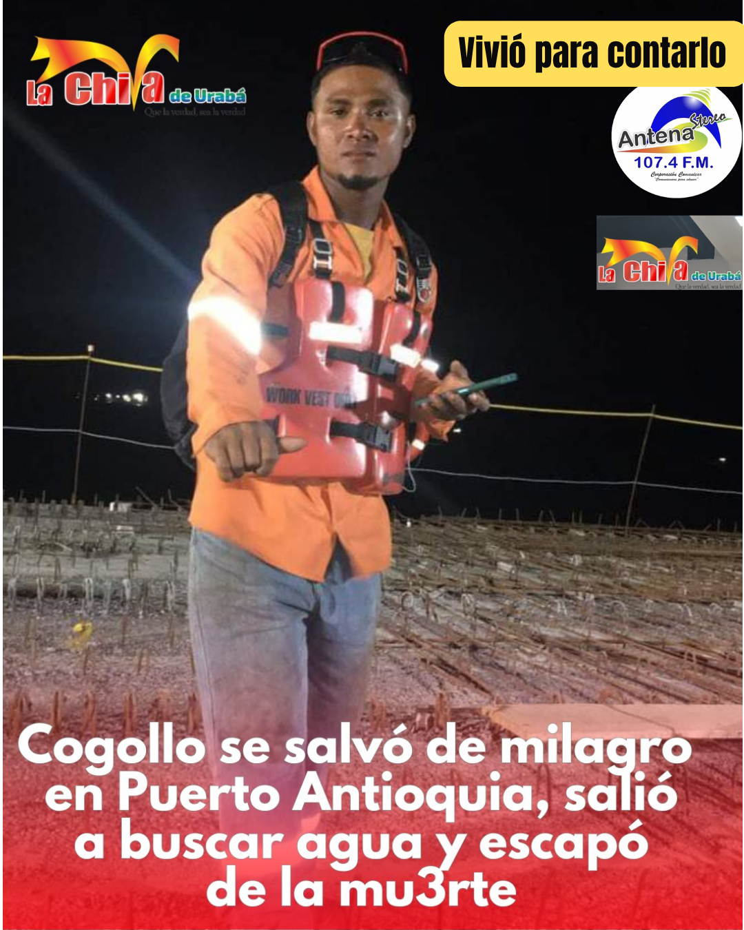 “No era su día”: Luis Alfonso Cogollo, había salido por agua al momento de la explosión