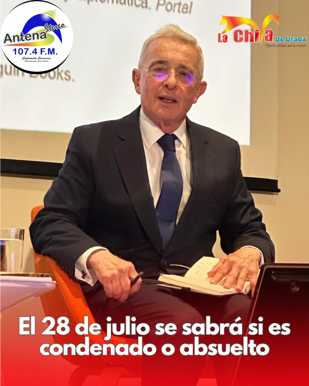 Concluyeron las audiencias: ¿Uribe culpable o inocente? El 28 de julio se emitirá el fallo