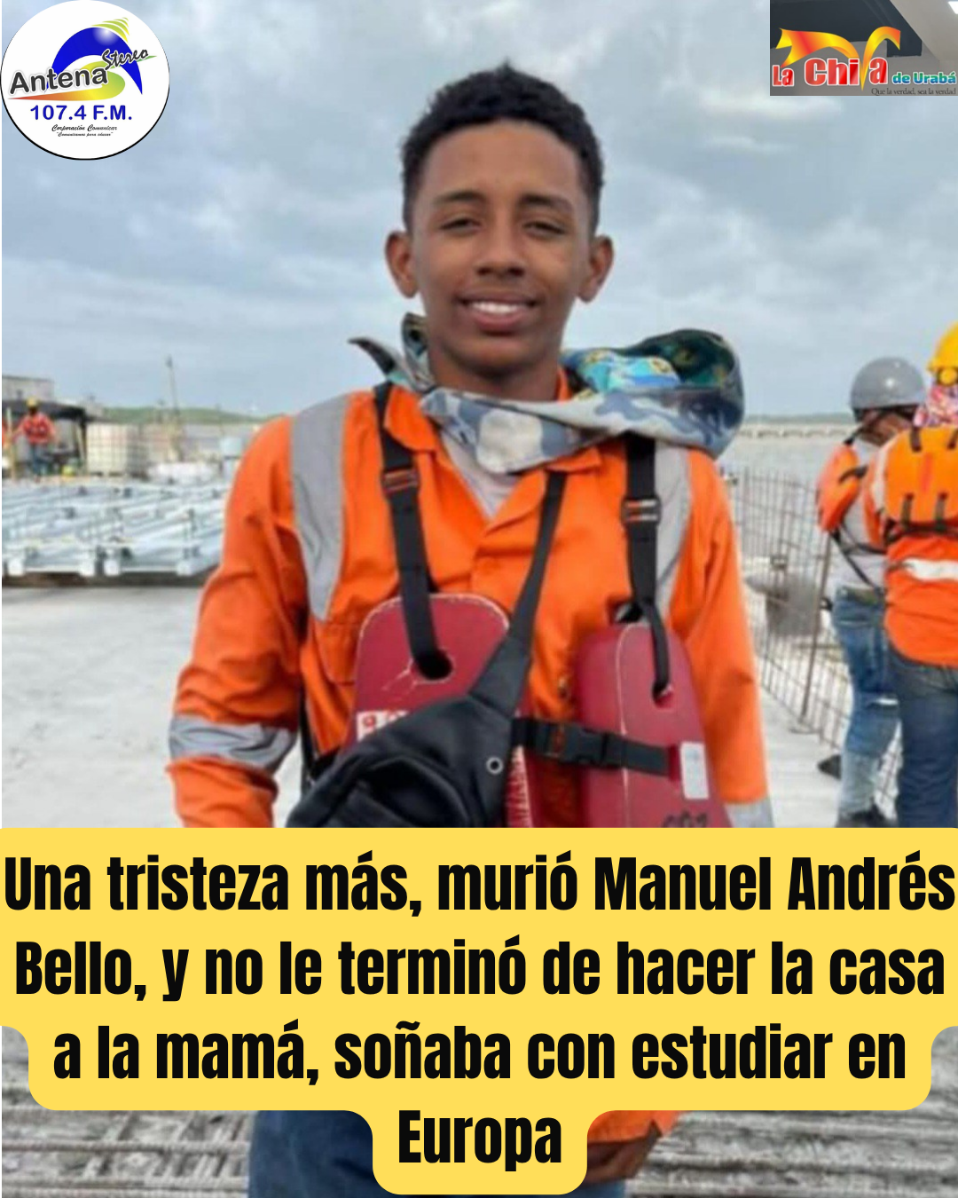 Lamentable, falleció Manuel Andrés Bello, no resistió la cirugía  